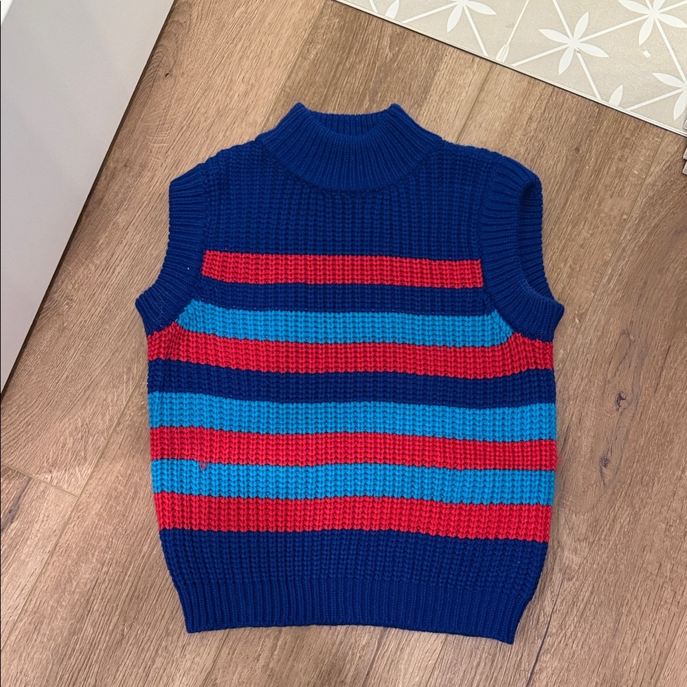 Striped Blue and Red sweater